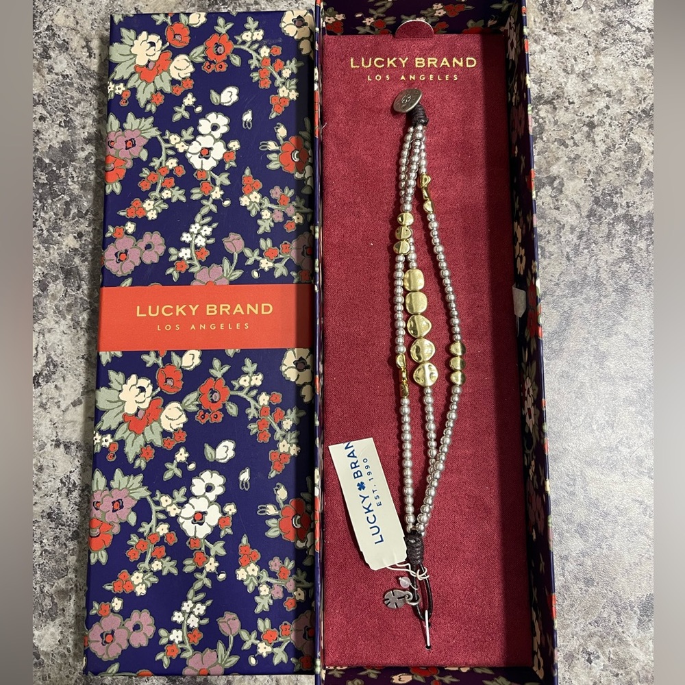Lucky Brand 3-Strand Bracelet - BNWT